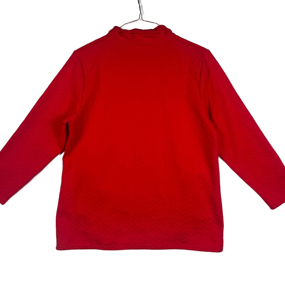 Champion UH Cougars Textured Quarter-Zip Men’s Pullover Sweater Size XLarge - Picture 3 of 8